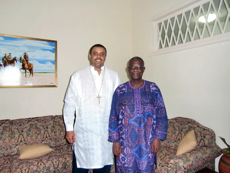 Bishop Dag Heward-Mills met John Evans Atta Mills