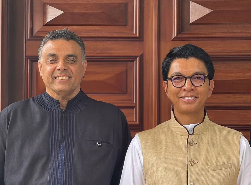 Bishop Dag Heward-Mills met Andry Rajoelina